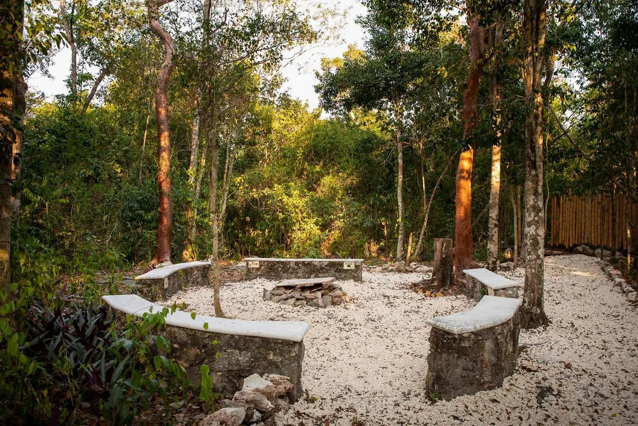 Campsite Villa Maya - Glamping - Natural Reserve Cozumel Mexico